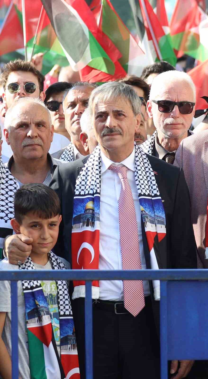 Başkan Alemdar&rsquo;dan pazar g&uuml;n&uuml; i&ccedil;in &ouml;nemli &ccedil;ağrı: "Kalbi Gazze ile atan herkesi bekliyoruz"
