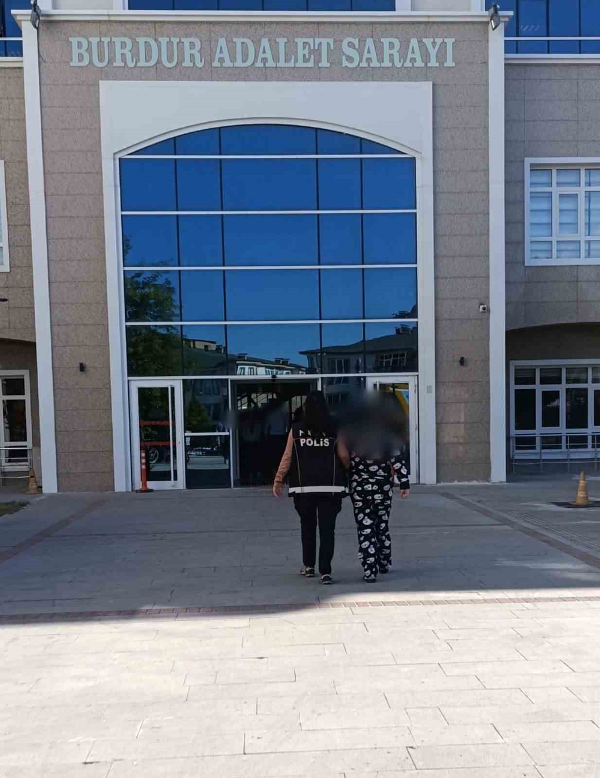 Burdur’da narkotik operasyonu: 1 tutuklama