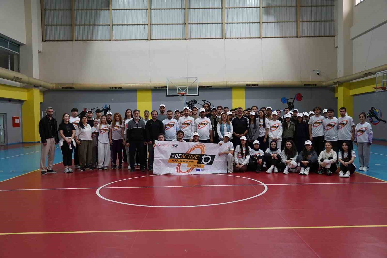 BARÜ’de "Avrupa Spor Haftası" çeşitli etkinliklerle kutlandı