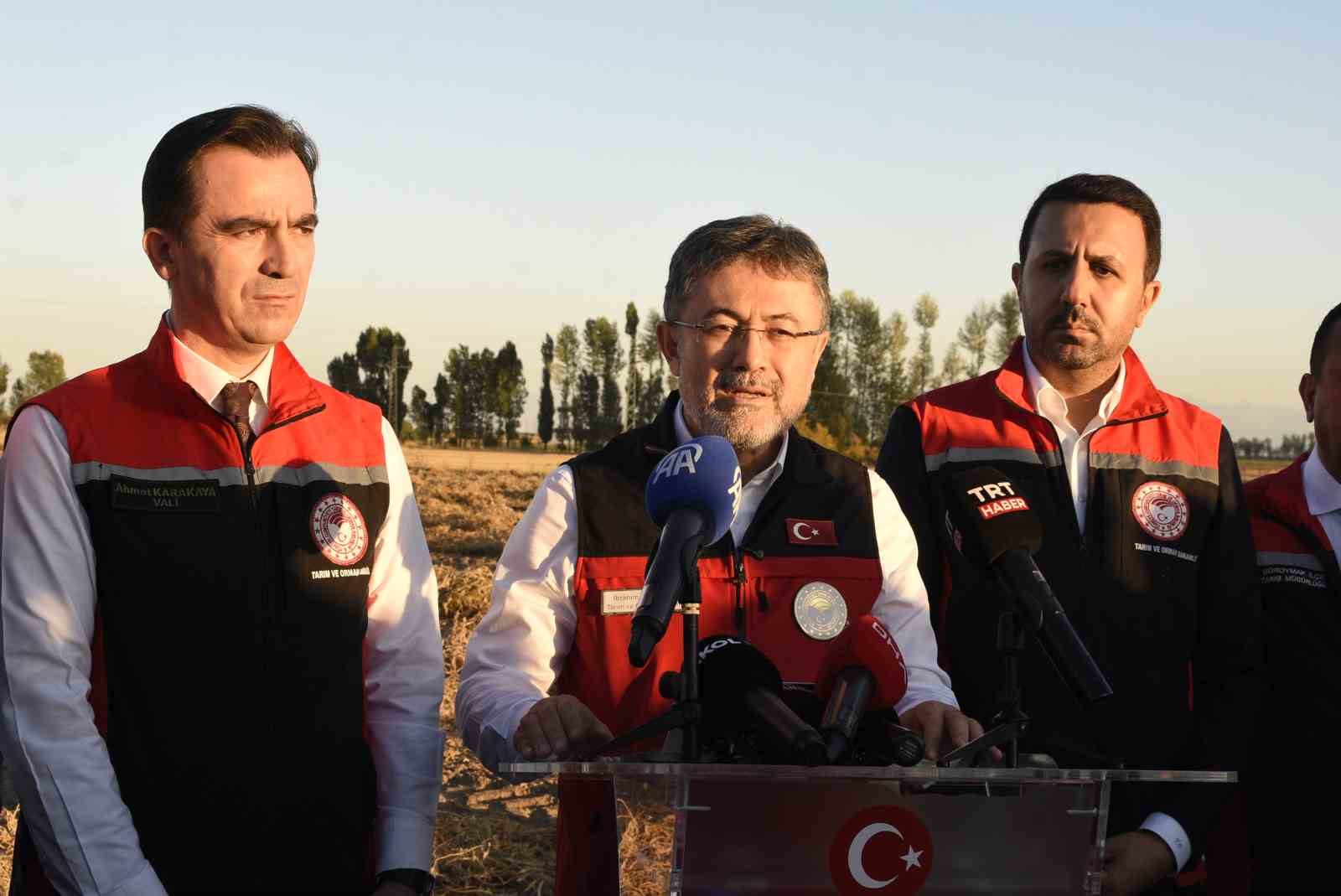 Tarım ve Orman Bakanı Yumaklı: "Geçen yıl 32,6 milyar dolar tarım ihracatı gerçekleştirdik"