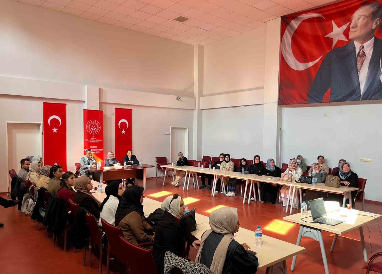 Bilecik&rsquo;te &ccedil;ocuk bakım elemanlarına &lsquo;Yerinde Eğitim&rsquo; programı
