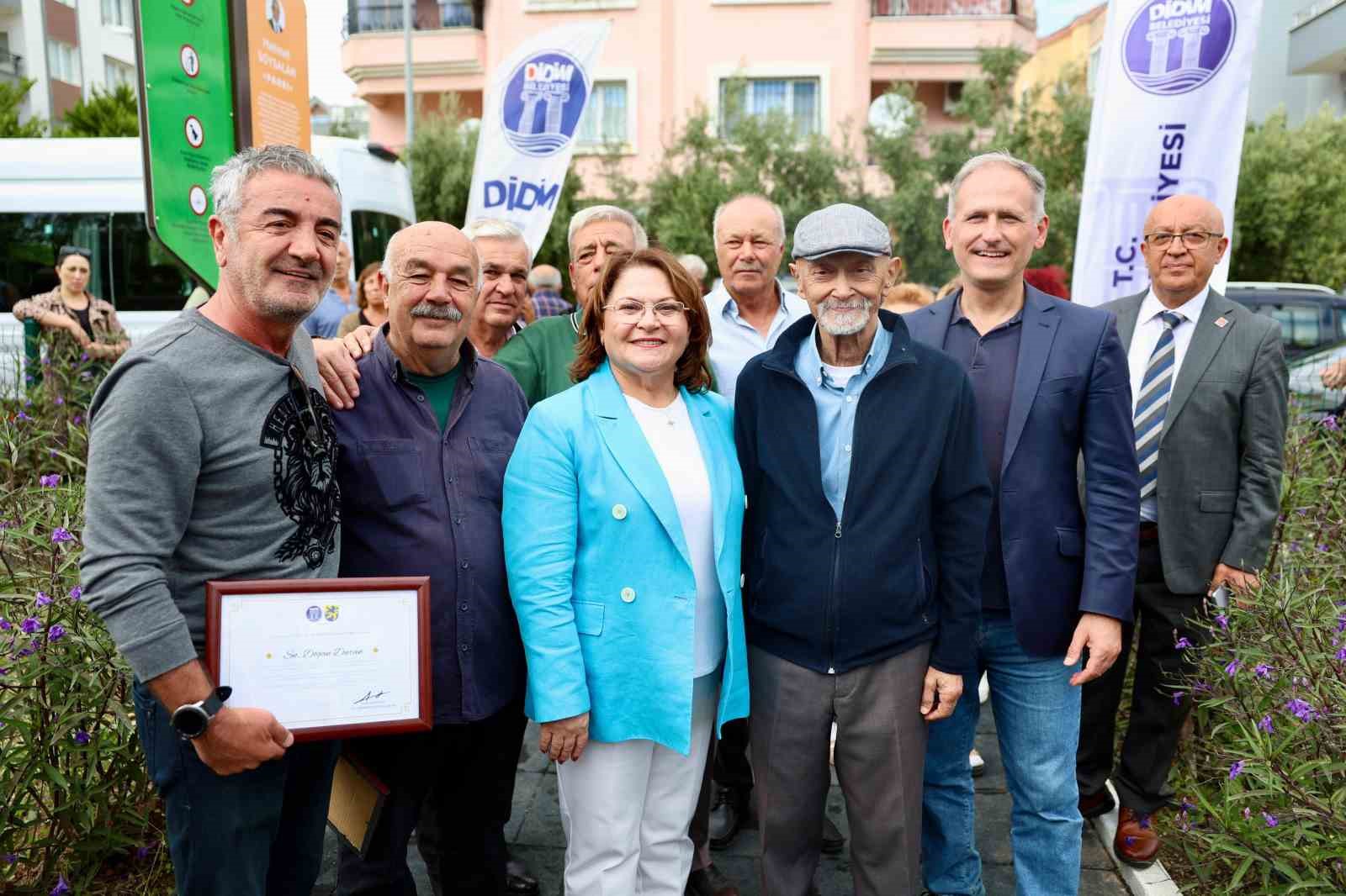 Didim&rsquo;de Mehmet Soysalan Parkı törenle açıldı