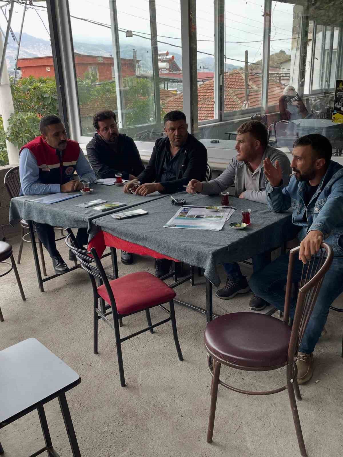 Köşk’te çiftçilerle buluşmalar devam ediyor