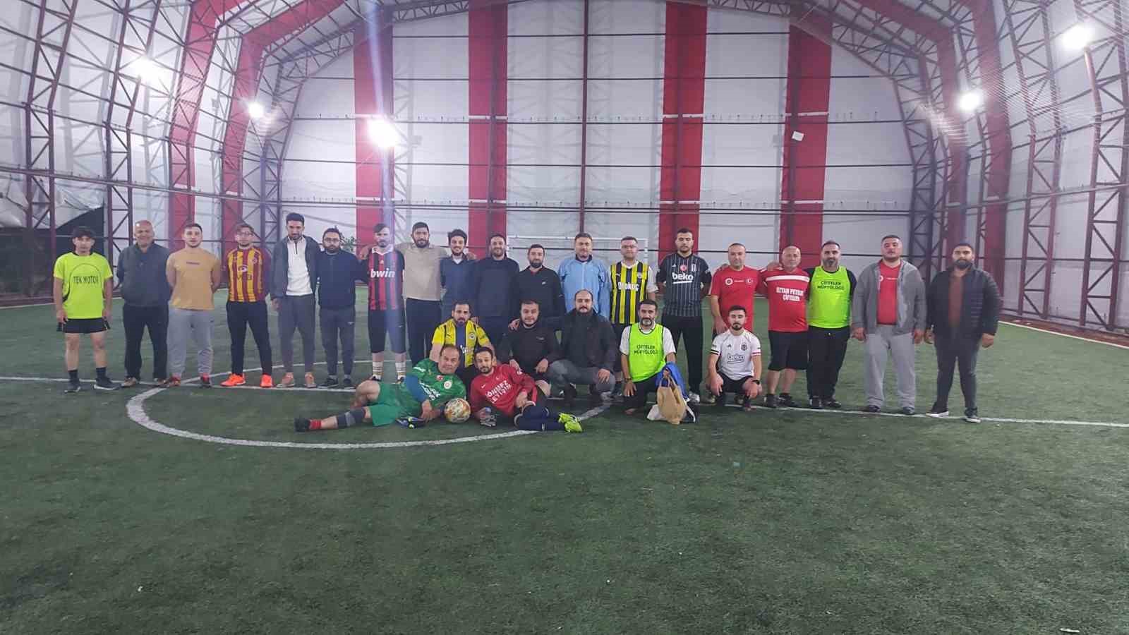 Din görevlileri dostluk maçı gerçekleştirdi