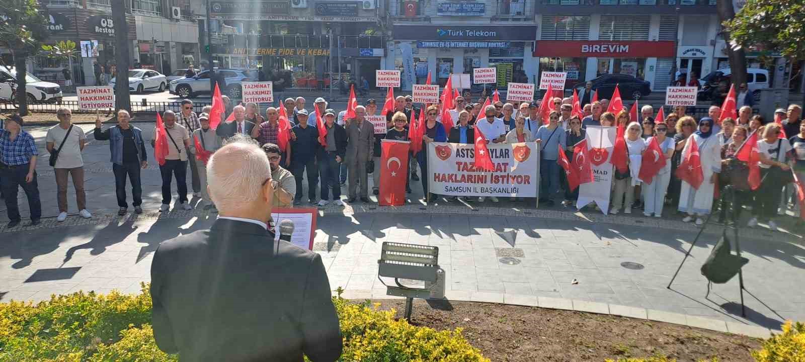 Emekli astsubayların hak mücadelesi