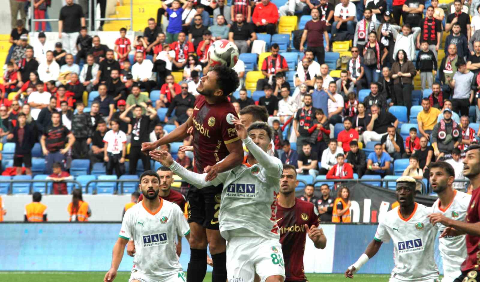 Trendyol Süper Lig: Gençlerbirliği: 2 - Alanyaspor: 2 (Maç sonucu)
