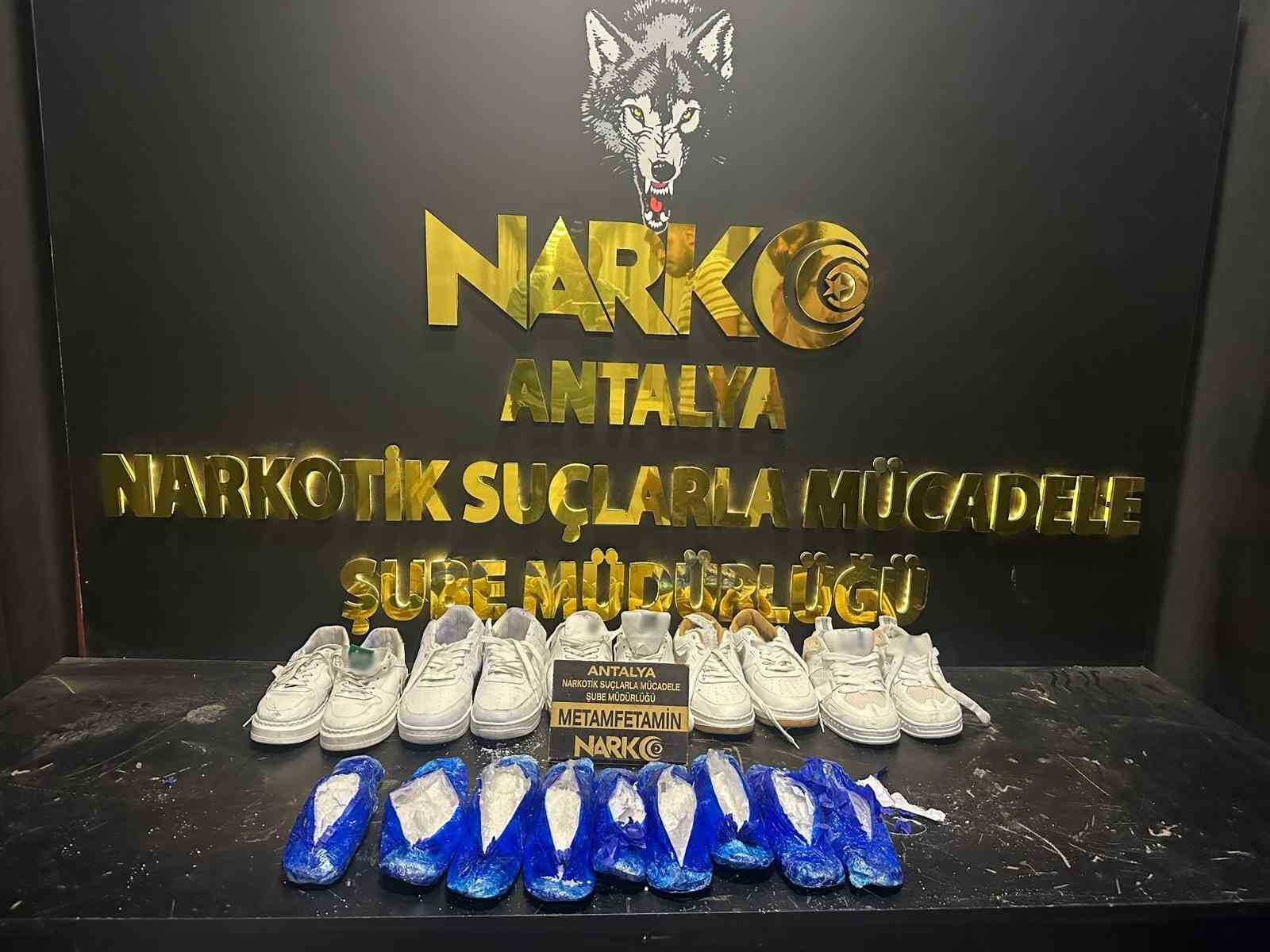 Antalya’da son bir haftadaki uyuşturucu operasyonlarında 18 kişi tutuklandı