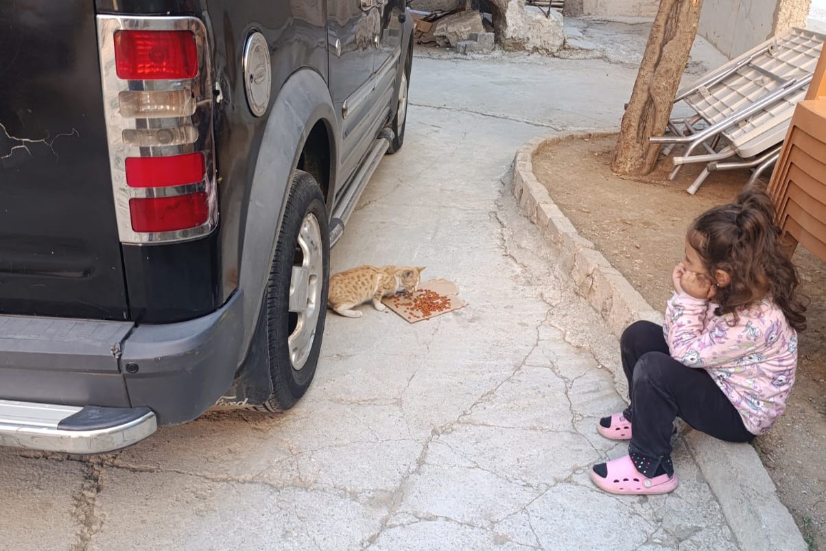 &Ccedil;atak&rsquo;ta minik &ouml;ğrencilerden anlamlı davranış
