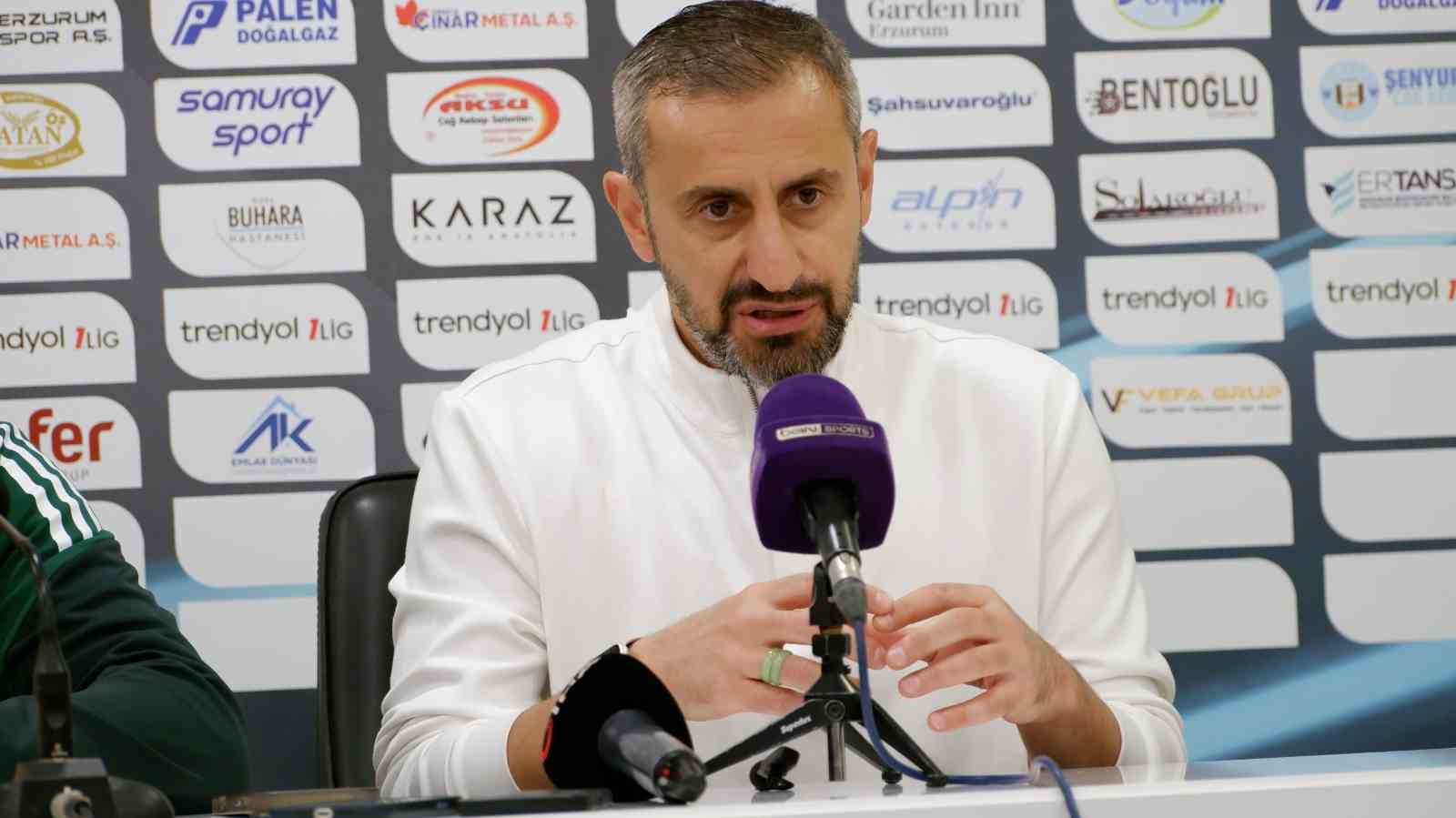 Serkan Özbalta: "Taraftardan destek bekliyoruz, sonuç için üzgünüz"