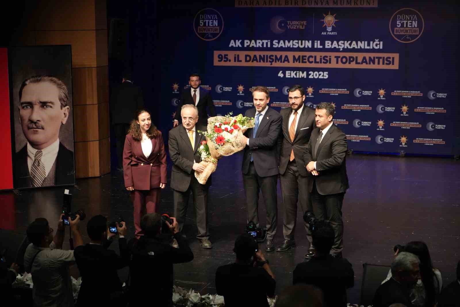 AK Parti Samsun Milletvekili Muş: "Yeni OSB&rsquo;yi 9,5 milyon metrekareye &ccedil;ıkarma gibi bir hedefimiz var"
