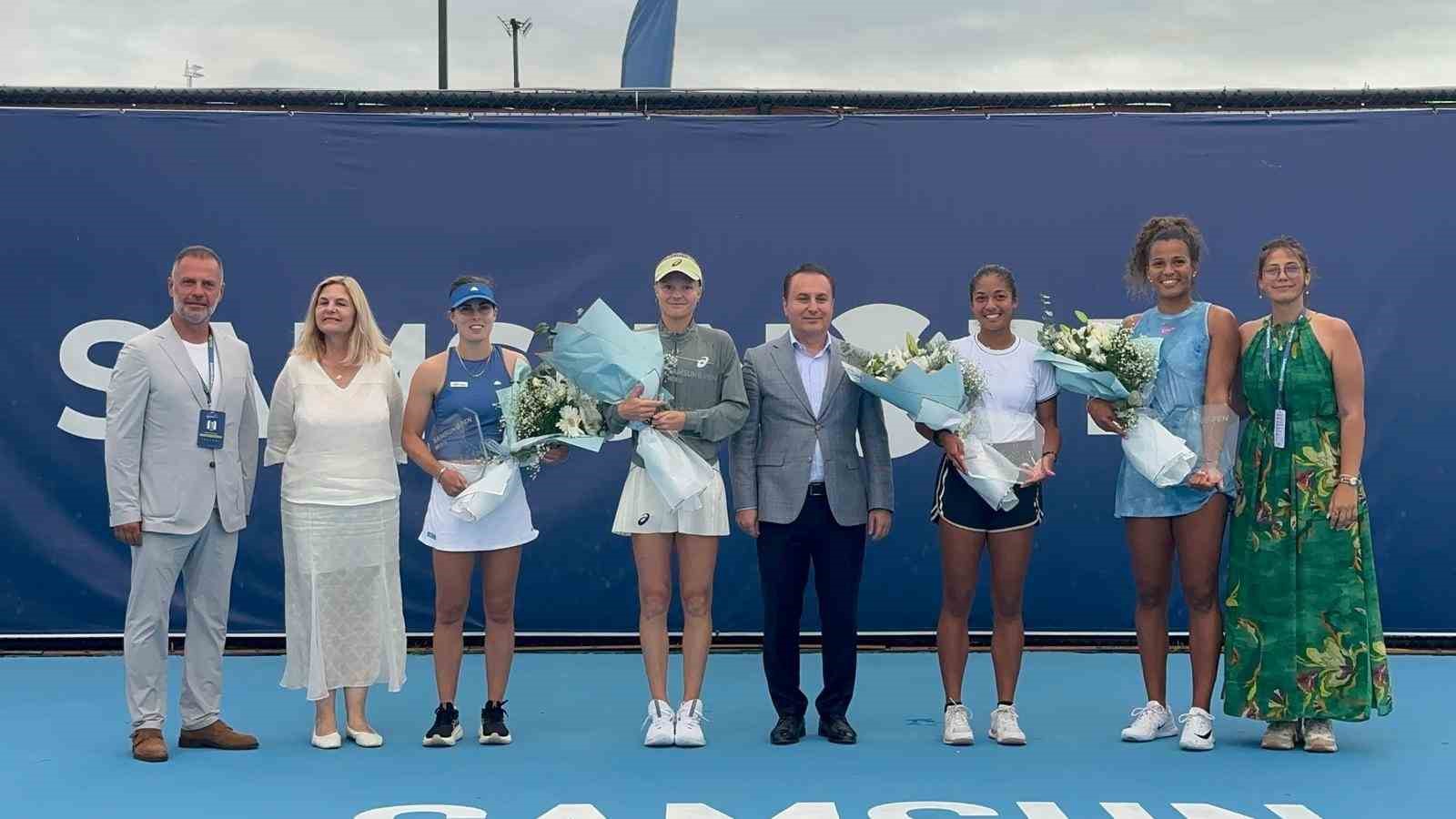 Samsun Open’da çiftler şampiyonları belli oldu