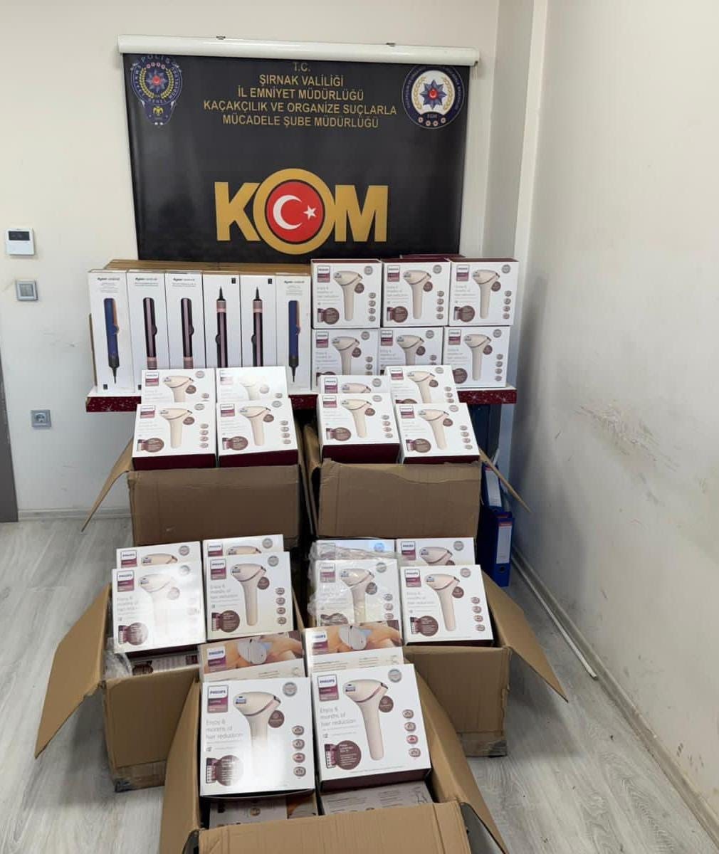 Şırnak’ta 7 milyon liralık kaçakçılık operasyonu: 2 tutuklama