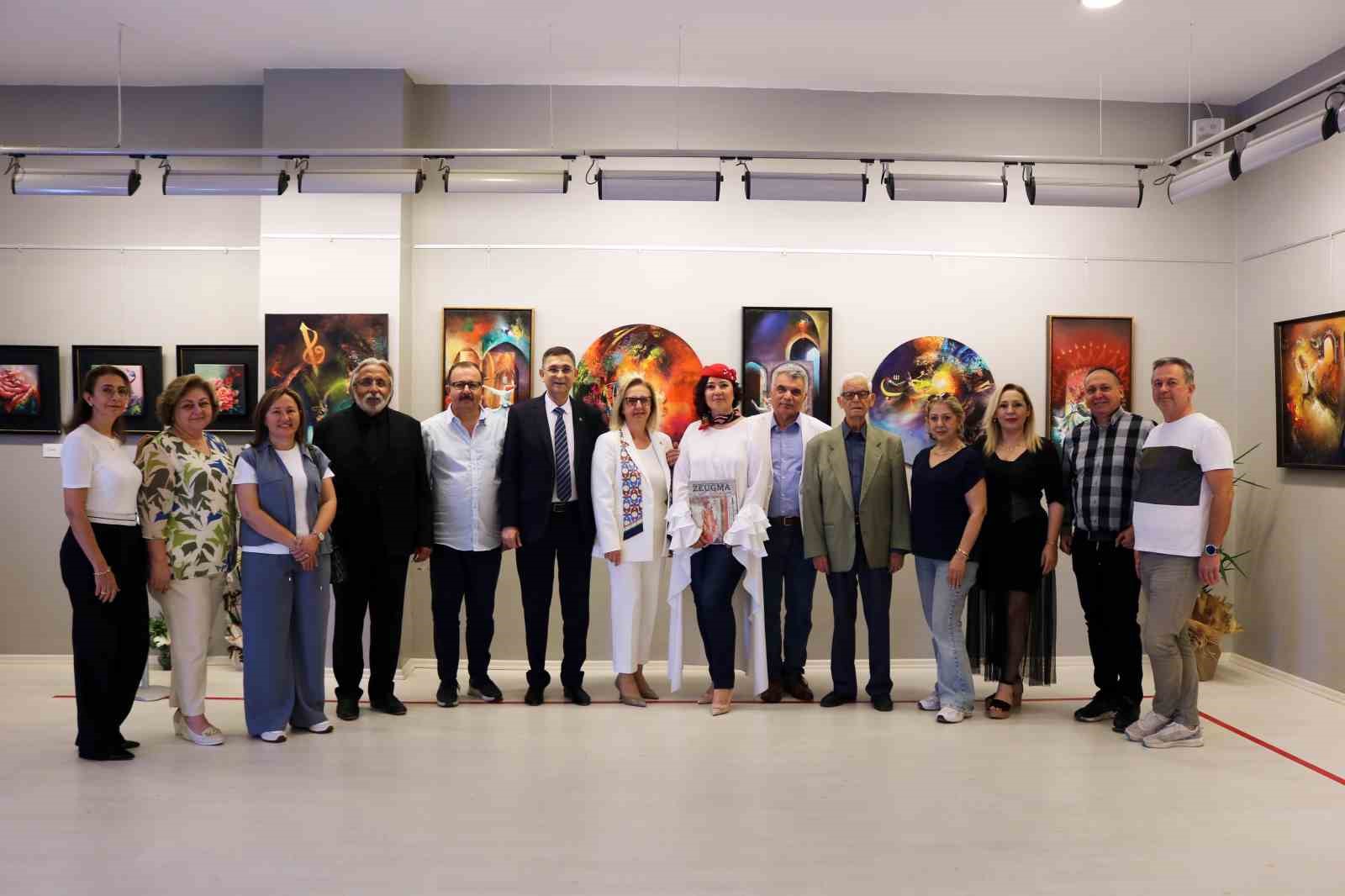 Eker, Sanko Sanat Galerisi’nde sergi açtı