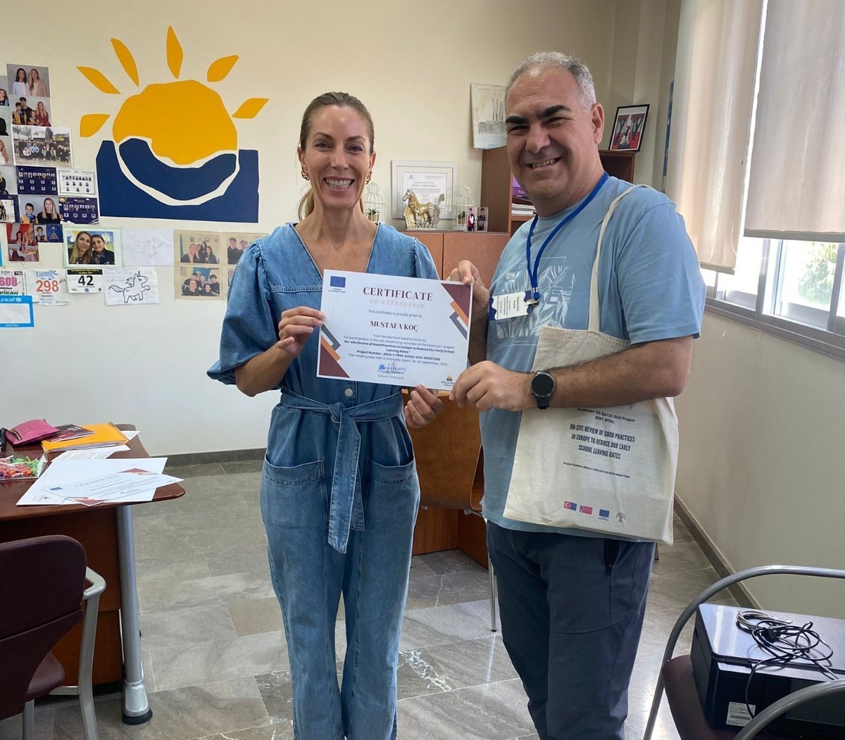 &Ouml;ğretmenler &rsquo;okul terkinin &ouml;nlenmesi&rsquo;ne y&ouml;nelik uygulamaları İspanya&rsquo;da inceledi
