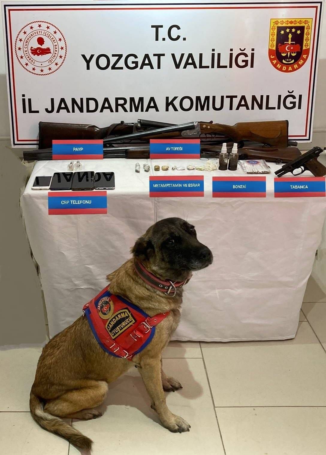 Jandarma ekipleri uyuşturucuya geçit vermedi