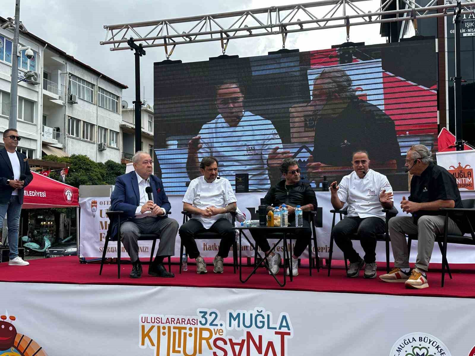Muğla’da Uluslararası katılımlı gastronomi festivali büyük ilgi gördü