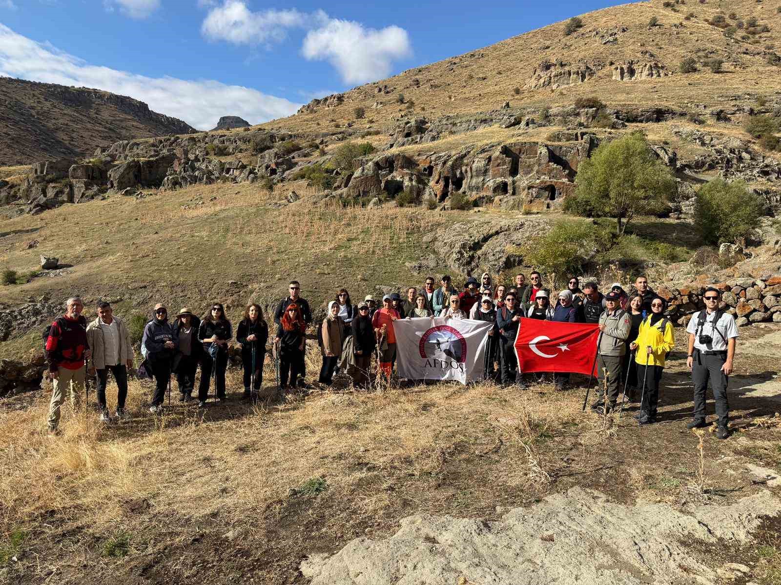 AFDOS &uuml;yelerinden Şuhut&rsquo;da doğa y&uuml;r&uuml;y&uuml;ş&uuml;
