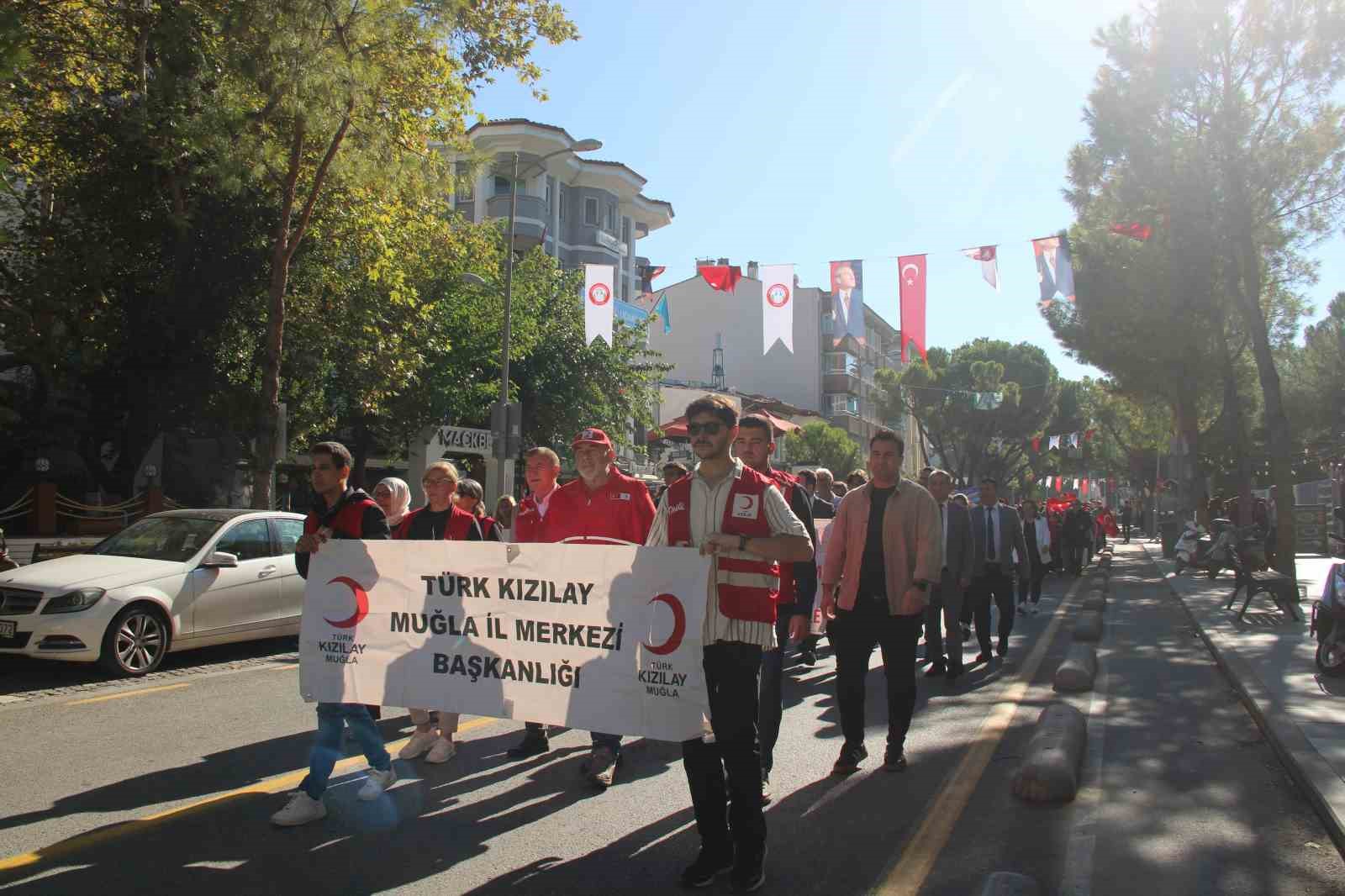 Menteşe’de Dünya Yürüyüş Günü etkinliği düzenlendi