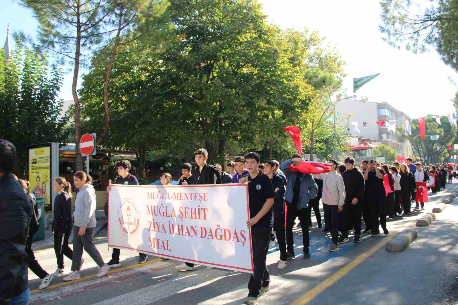 Menteşe’de Dünya Yürüyüş Günü etkinliği düzenlendi 