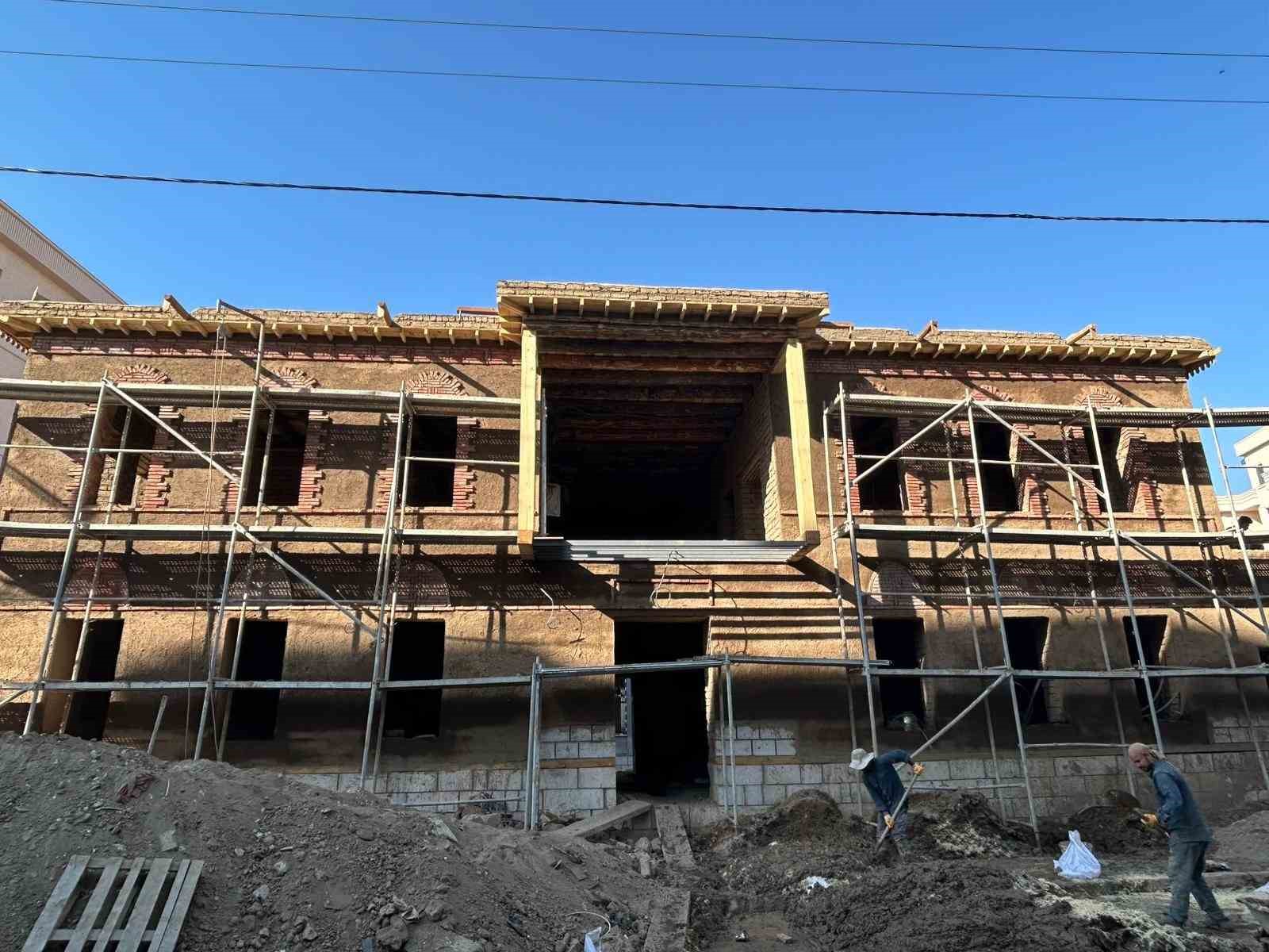 Tahir Paşa Konağı&rsquo;nda &ccedil;alışmalar y&uuml;zde 85&rsquo;e ulaştı
