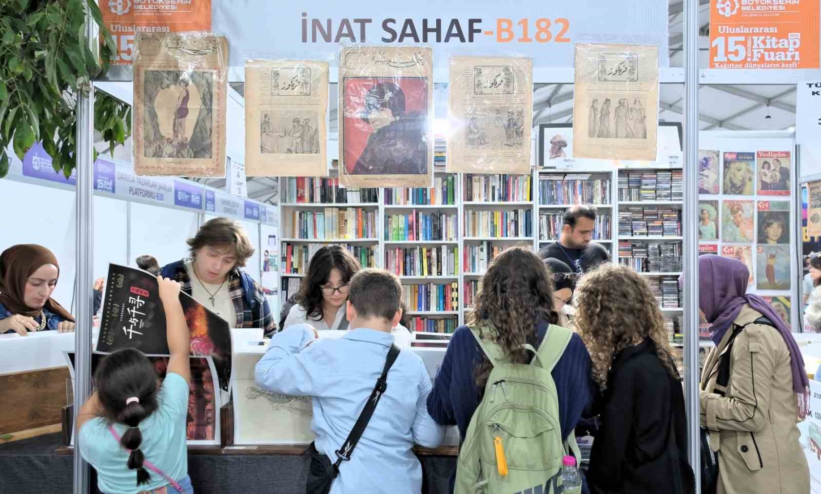 Sahaflar, Kitap Fuarı’nın gözdesi oldu
