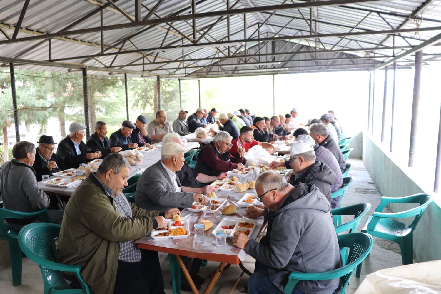 Hisarcık’ın Şeyhler köyünde ’güz hayrı’