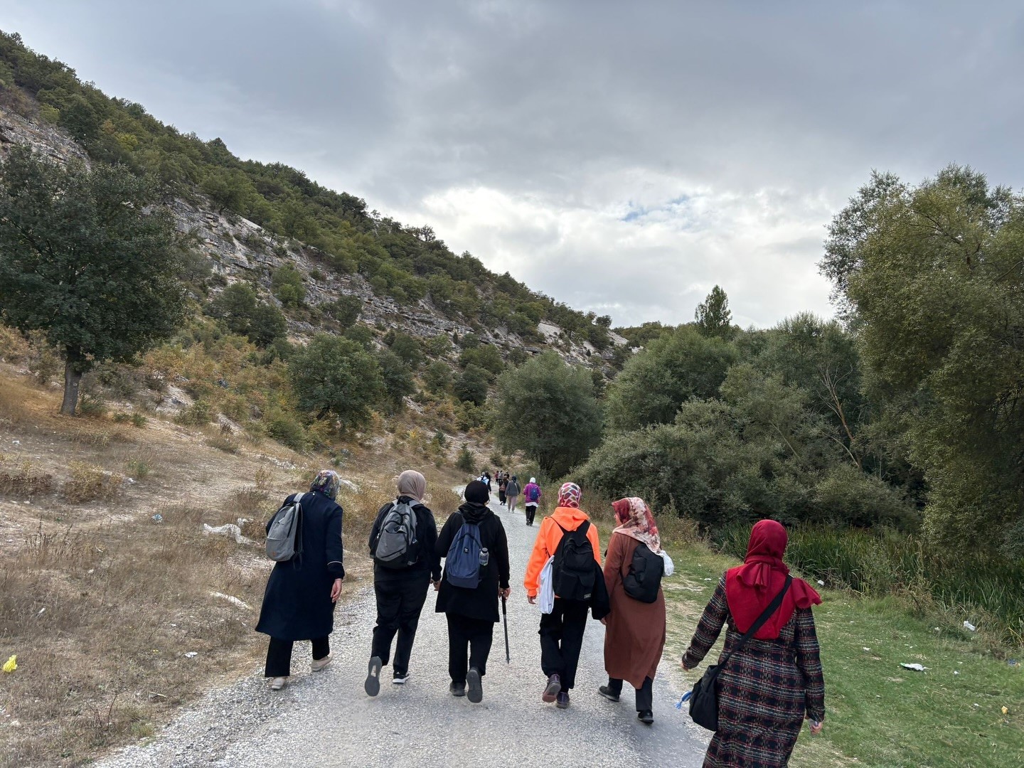 K&uuml;tahya Belediyesi&rsquo;nden Ağa&ccedil;k&ouml;y doğa y&uuml;r&uuml;y&uuml;ş&uuml;
