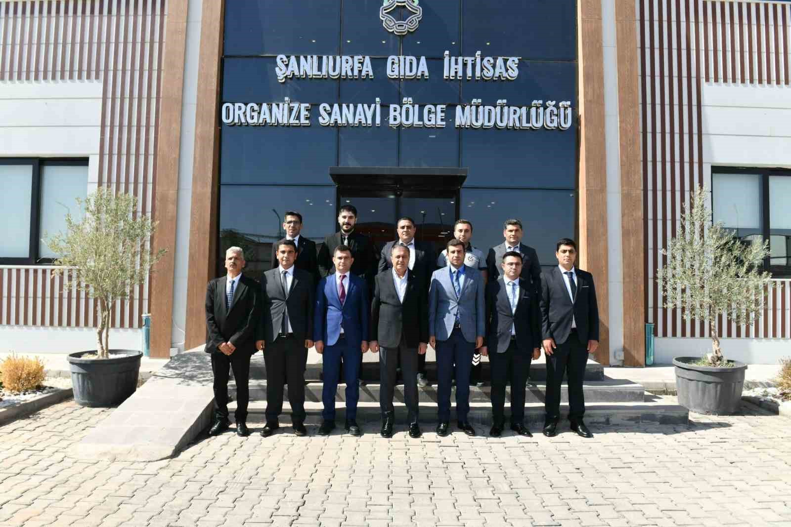 Şanlıurfa Valisi Hasan Şıldak Gıda OSB&rsquo;de incelemelerde bulundu
