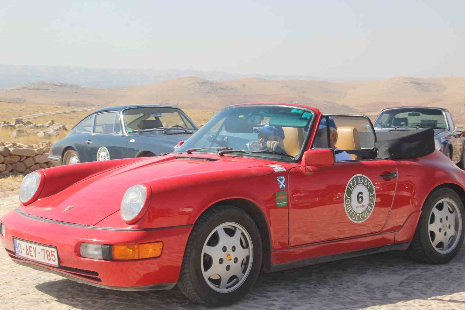 Bel&ccedil;ika&rsquo;dan yola &ccedil;ıkan klasik ara&ccedil;lar, tarihin sıfır noktası G&ouml;kbekitepe&rsquo;de
