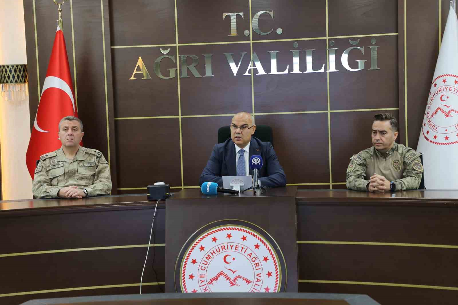Ağrı Valisi Ko&ccedil;: "Devletimiz, milletimizin huzuru i&ccedil;in her zaman g&uuml;&ccedil;l&uuml; ve kararlıdır"
