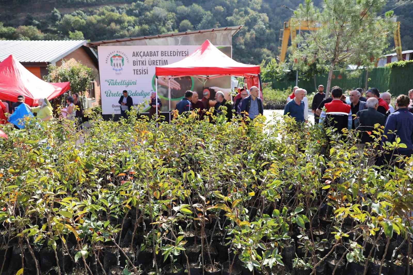 Trabzon&rsquo;un Ak&ccedil;aabat il&ccedil;esinde tarımsal &uuml;retime destek s&uuml;r&uuml;yor
