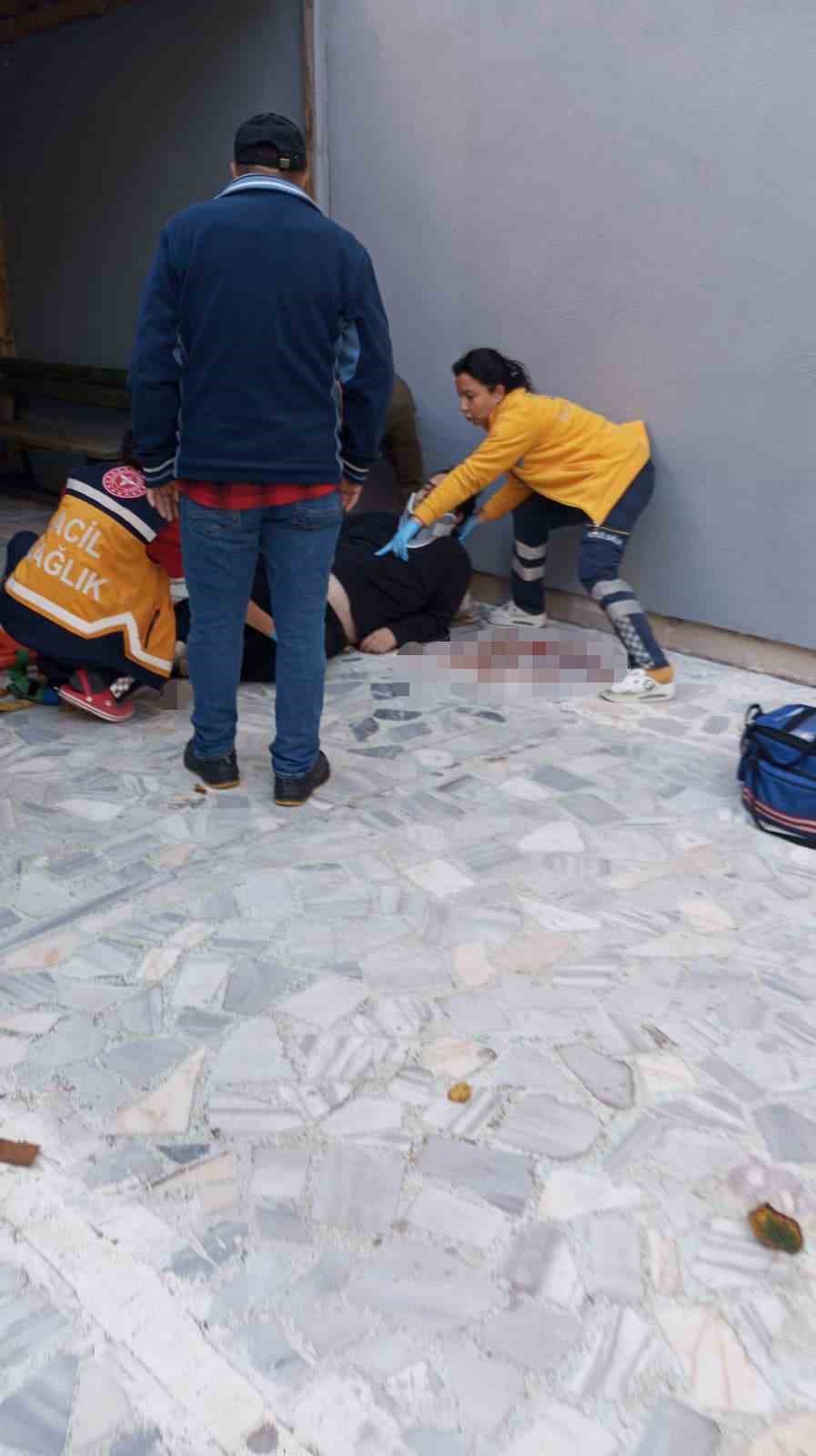 Sinop’ta yüksekten düşen genç yaralandı