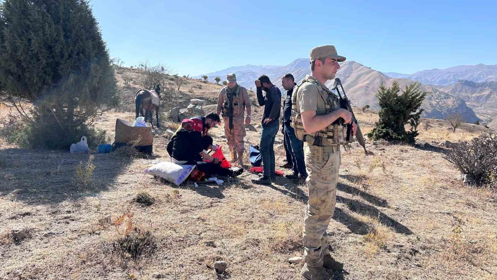Şırnak’ta attan düşen kadın yaralandı