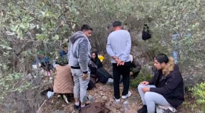 Bodrum’da 33 düzensiz göçmen yakalandı, 21’i kurtarıldı