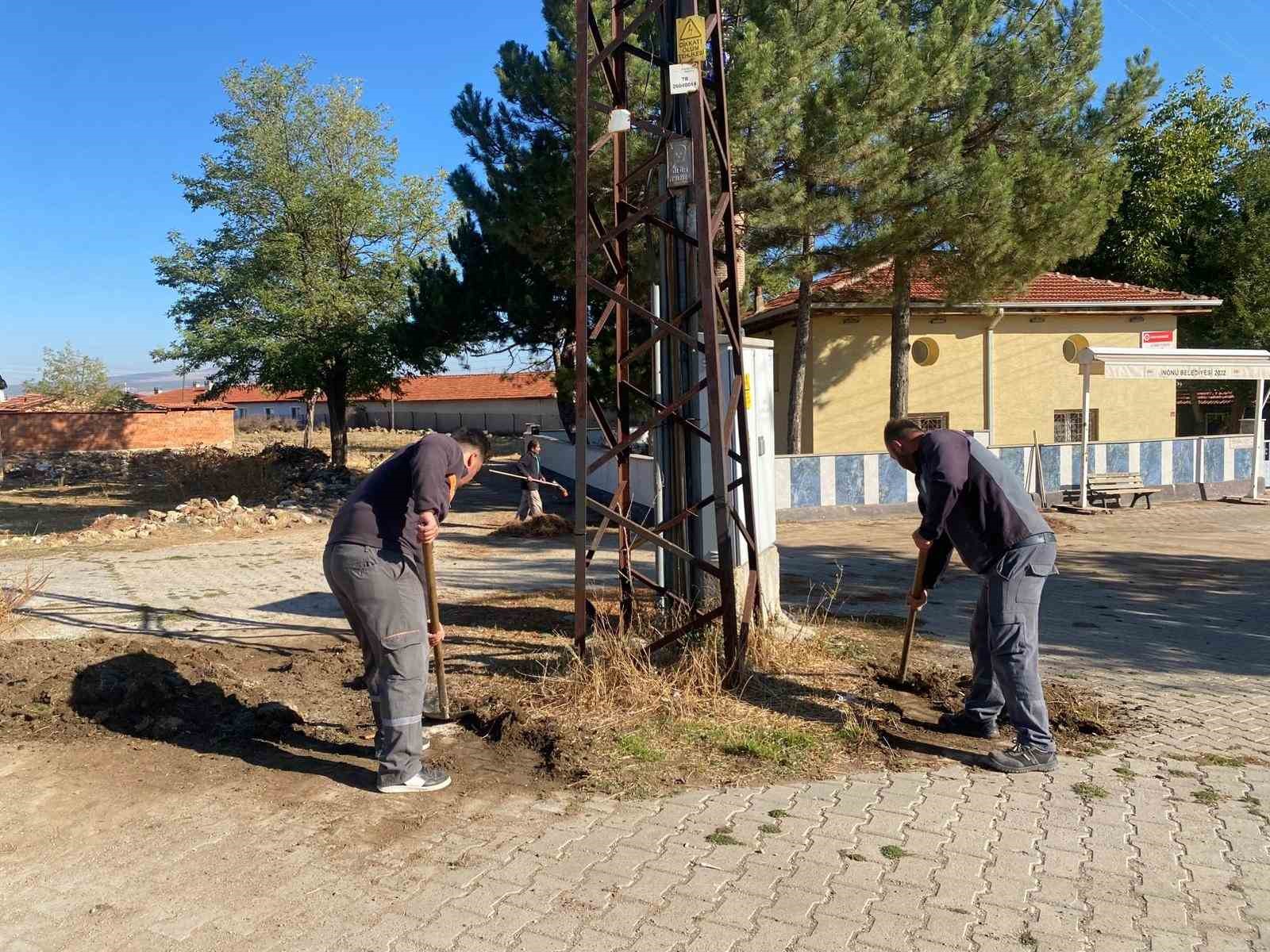 İnönü Belediyesi temizlik çalışmalarına aralıksız devam ediyor