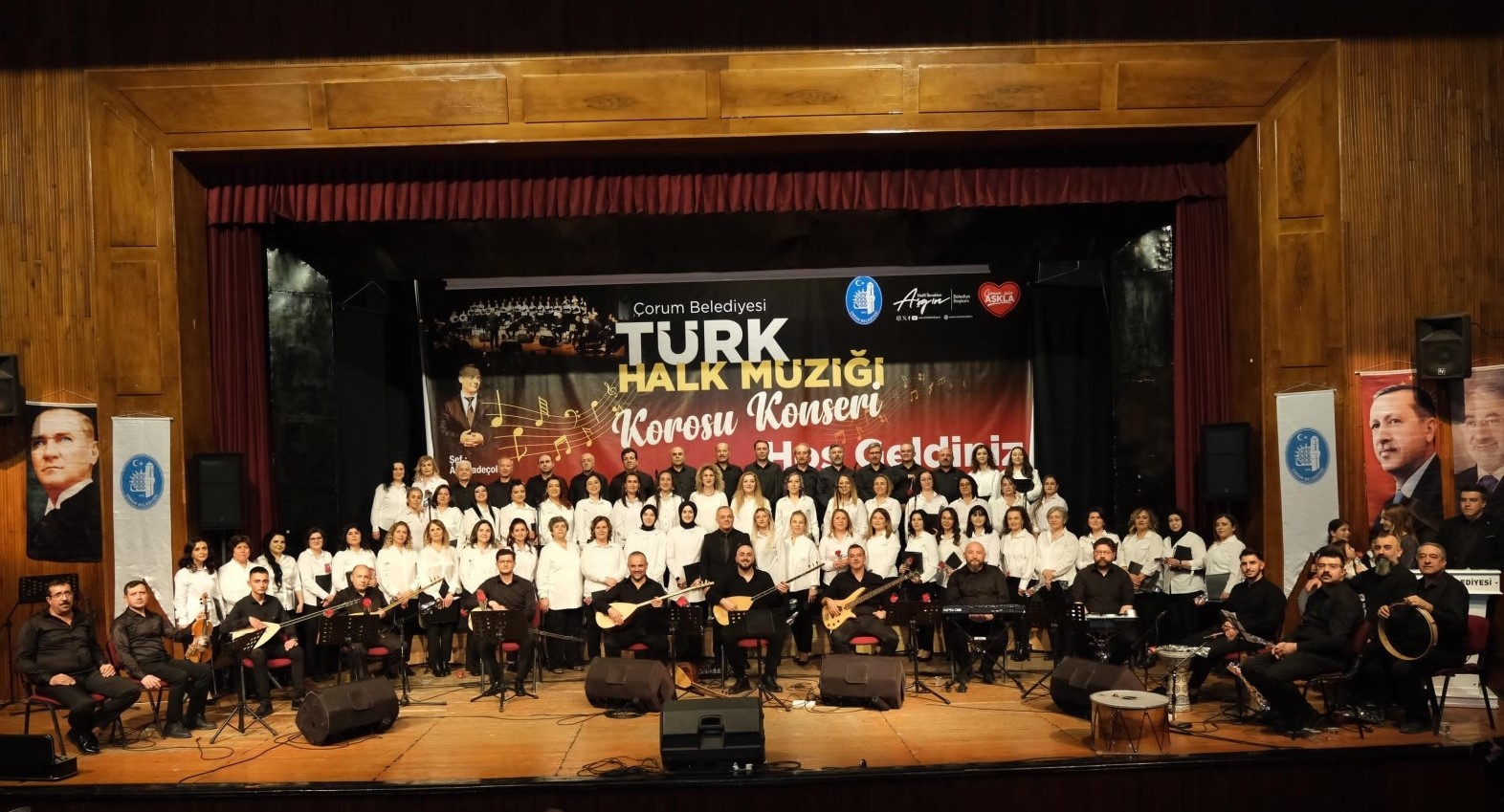 Çorum Belediyesi THM Korosu yeni sezona "Merhaba" dedi