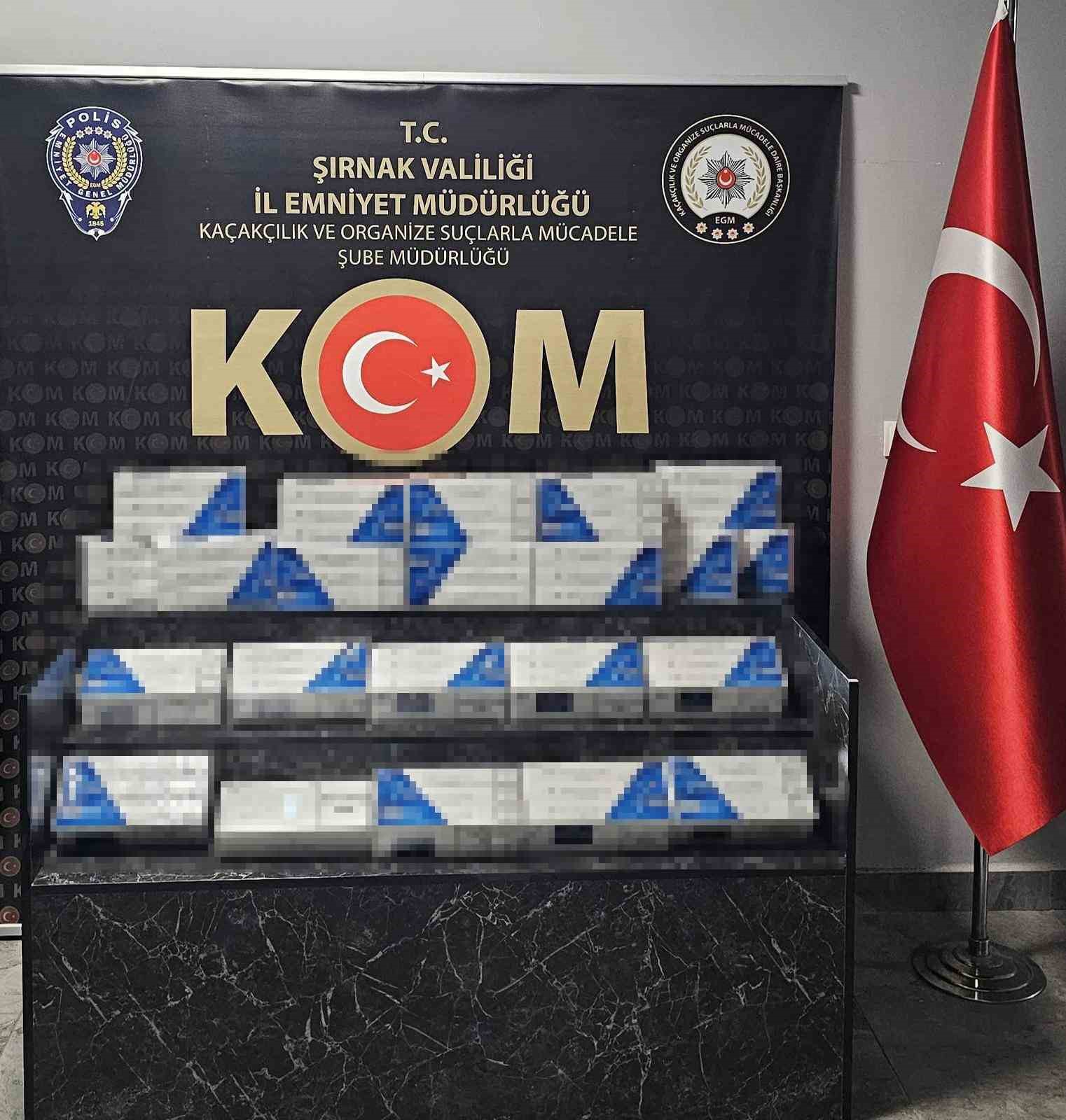 Şırnak&rsquo;ta asayiş, ka&ccedil;ak&ccedil;ılık ve narkotik operasyonu: 4 tutuklama
