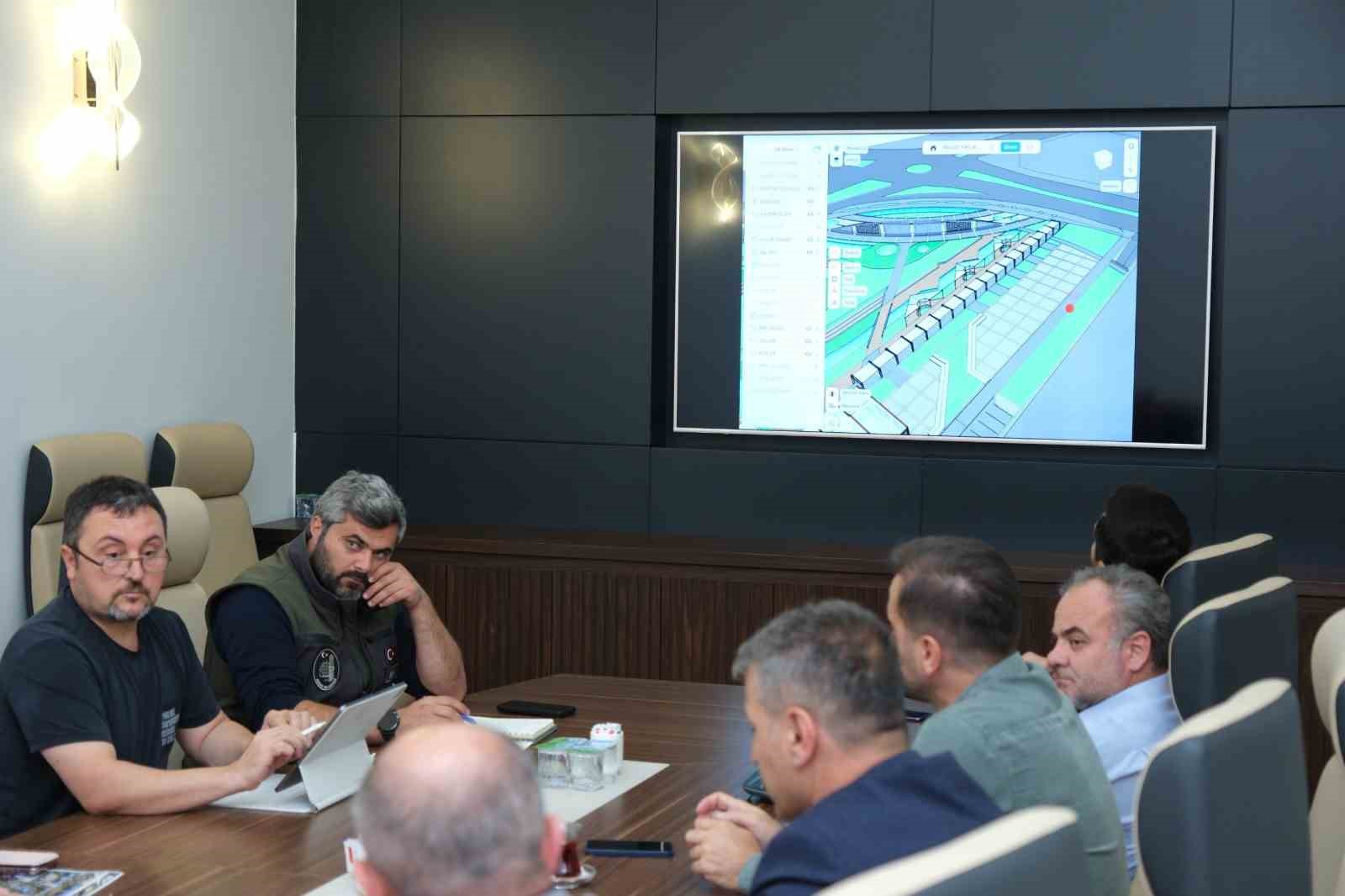 Gençleri buluşturacak parkta çalışmalar sürüyor