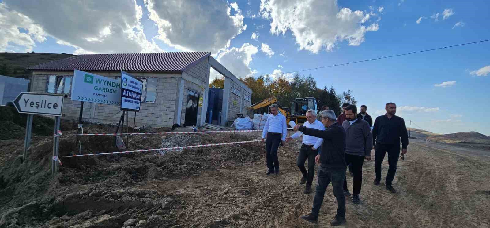 &Ccedil;ambaşı Yaylası İ&ccedil;me Suyu Arıtma Tesisi&rsquo;nde &ccedil;alışmalar s&uuml;r&uuml;yor
