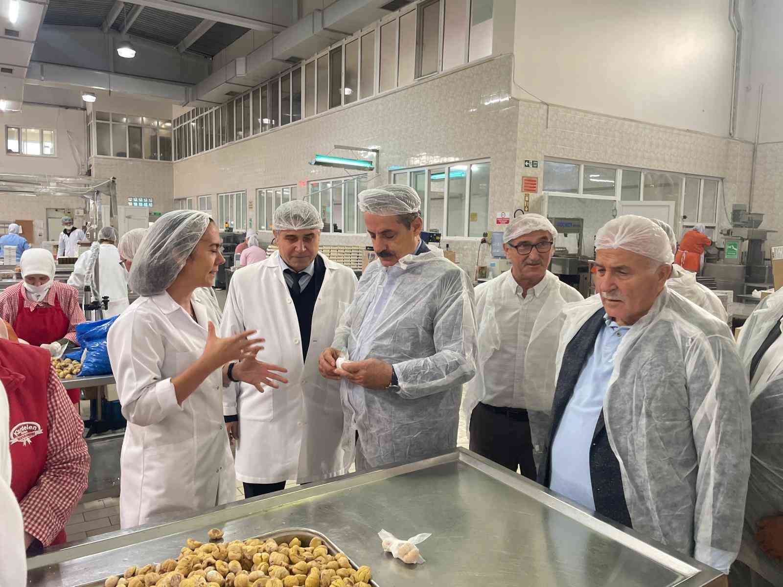 Faruk Çelik’ten Kardelen Kestane Şekeri’ne ziyaret