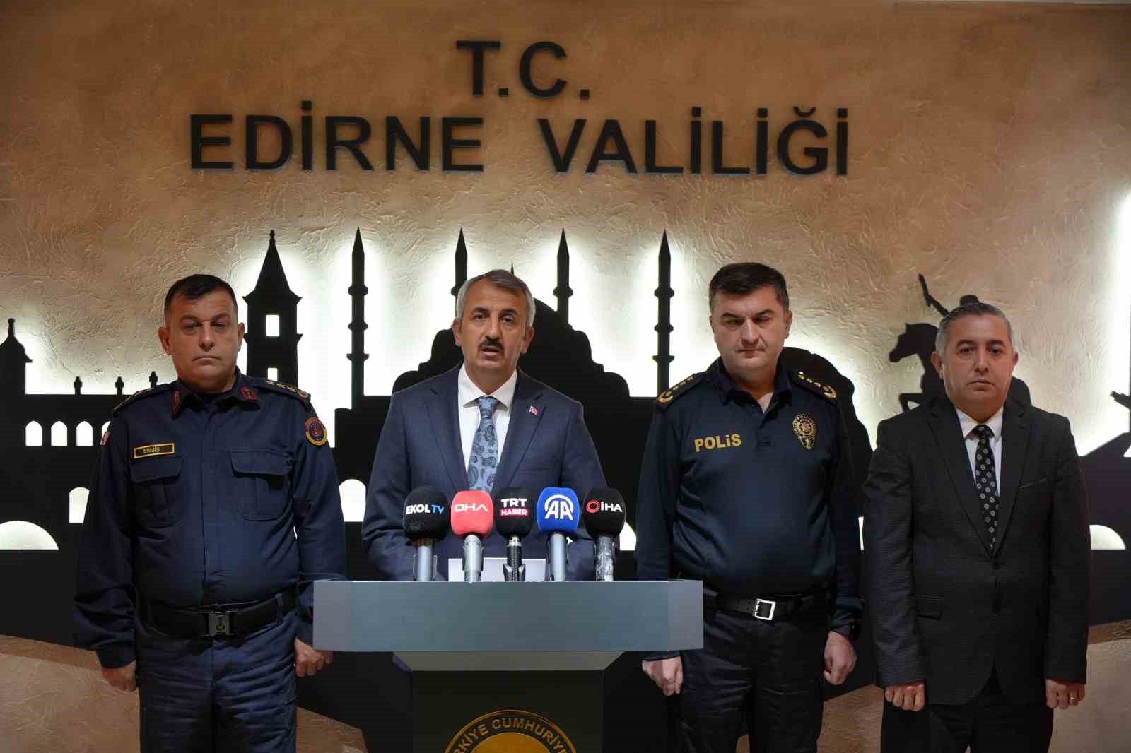 Edirne’de 9 ayda 287 terör örgütü üyesi yakalandı