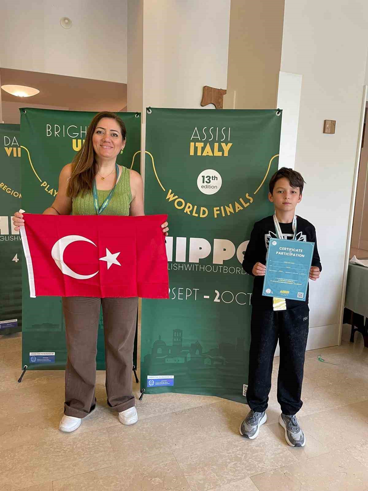 Manisalı &ouml;ğrenci Yunus Kaan&rsquo;dan uluslararası başarı
