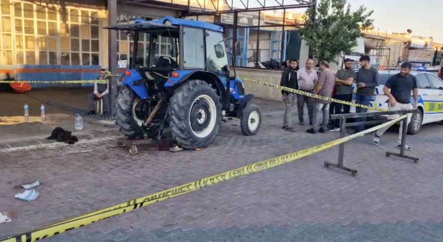 Traktörü tamir ederken sıkışan genç ağır yaralandı