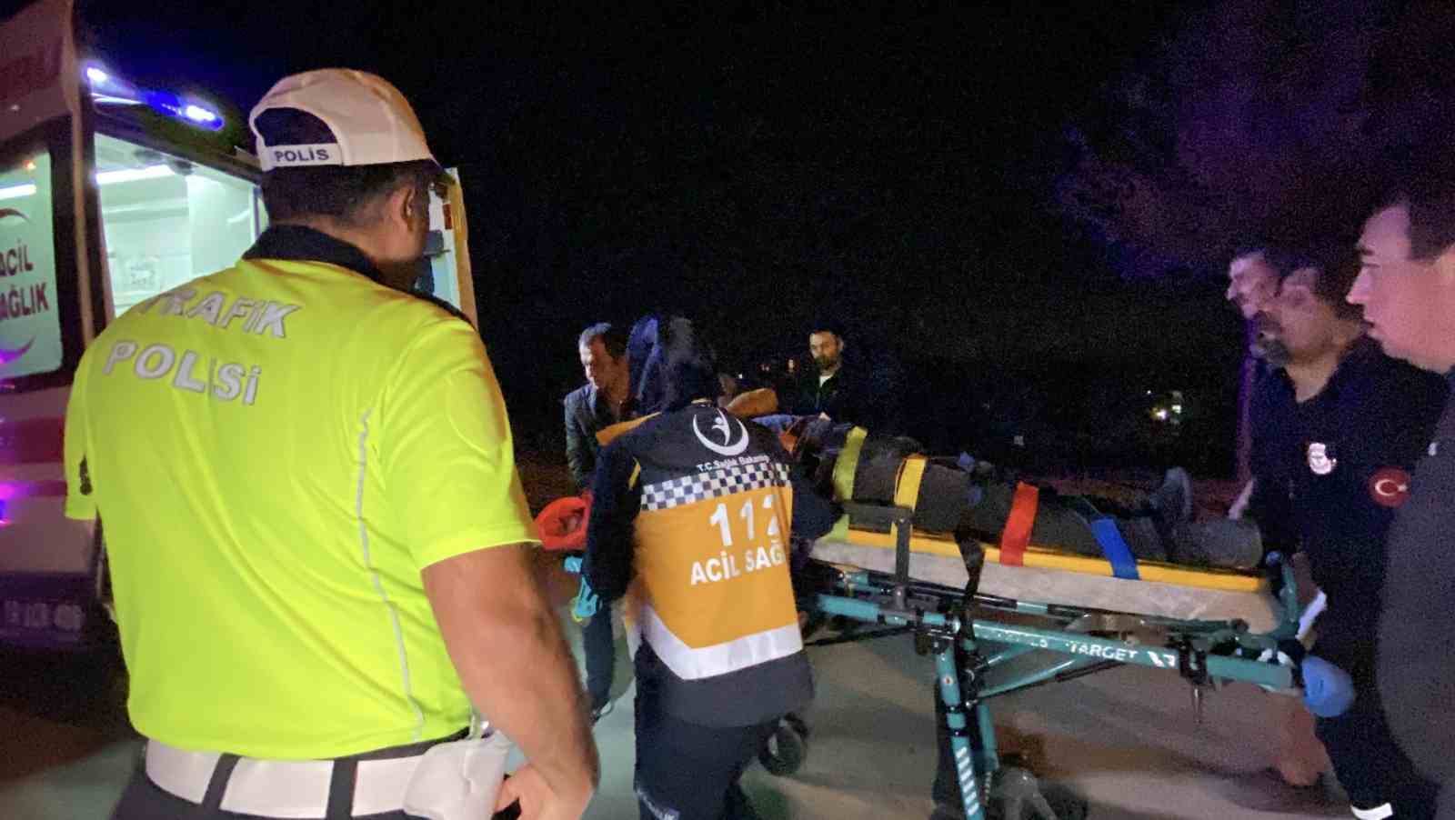 Çorum’da iki motosiklet çarpıştı: 1 yaralı