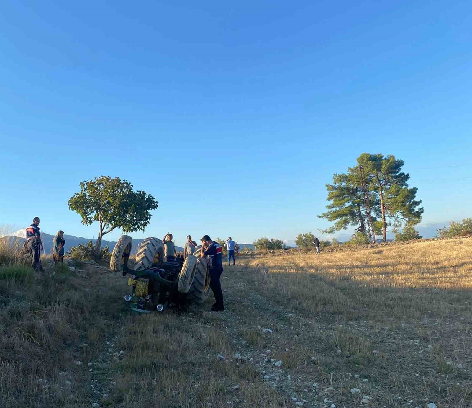Seydikemer’de traktör kazası: 1 ölü