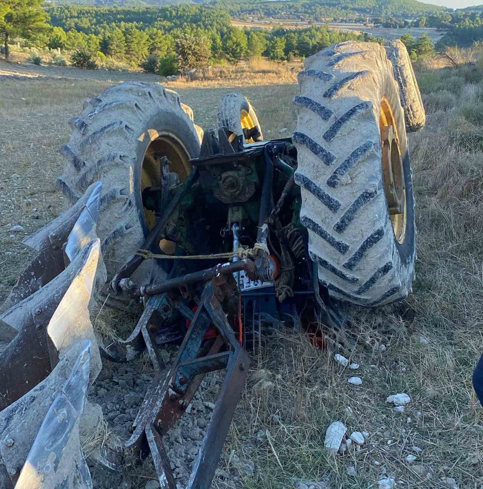 Seydikemer’de traktör kazası: 1 ölü