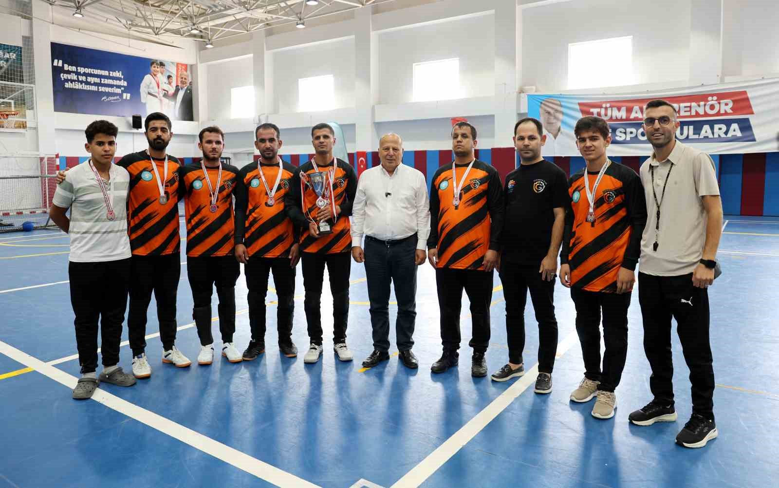 Görme engelli gençler Goalball’da Türkiye 2’ncisi oldu