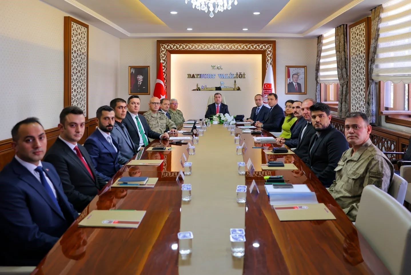 Bayburt’ta Genişletilmiş İl Güvenlik ve Asayiş Koordinasyon Toplantısı yapıldı