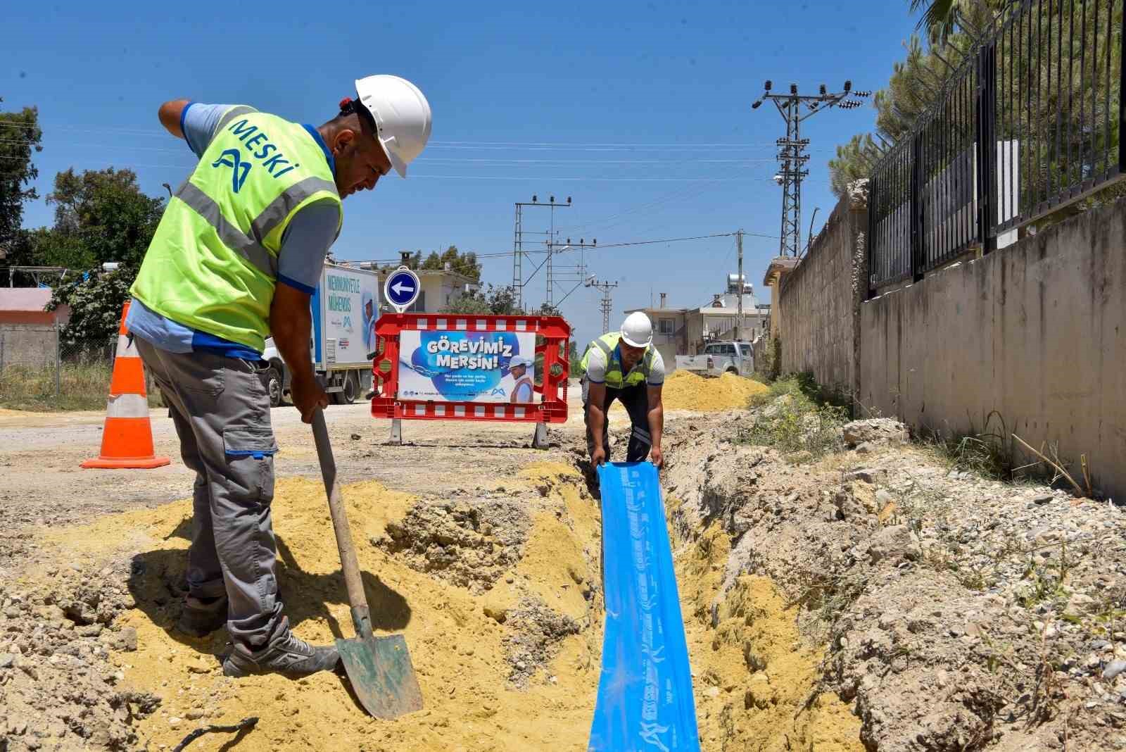 MESKİ, Tarsus Baltalı Mahallesi’nin su kapasitesini artırdı