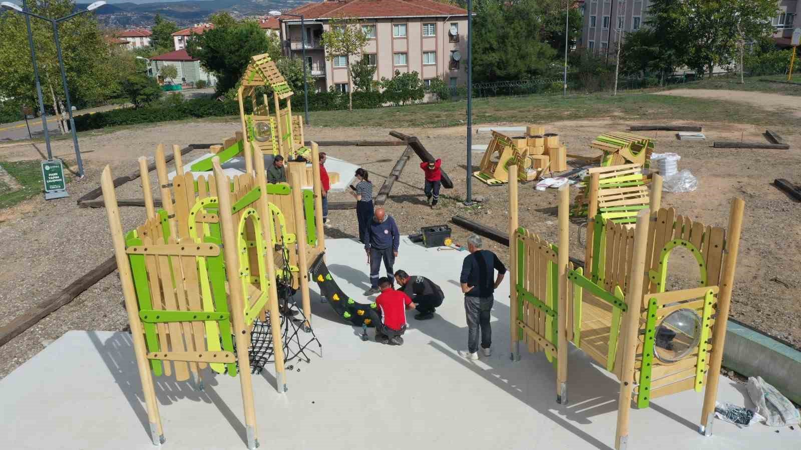 Başiskele’de yeni çocuk parkı yapılıyor
